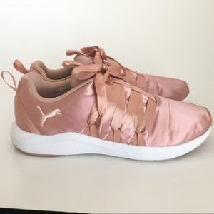 Puma Women's Prowl Satin Sneakers Dusty Pink US 9